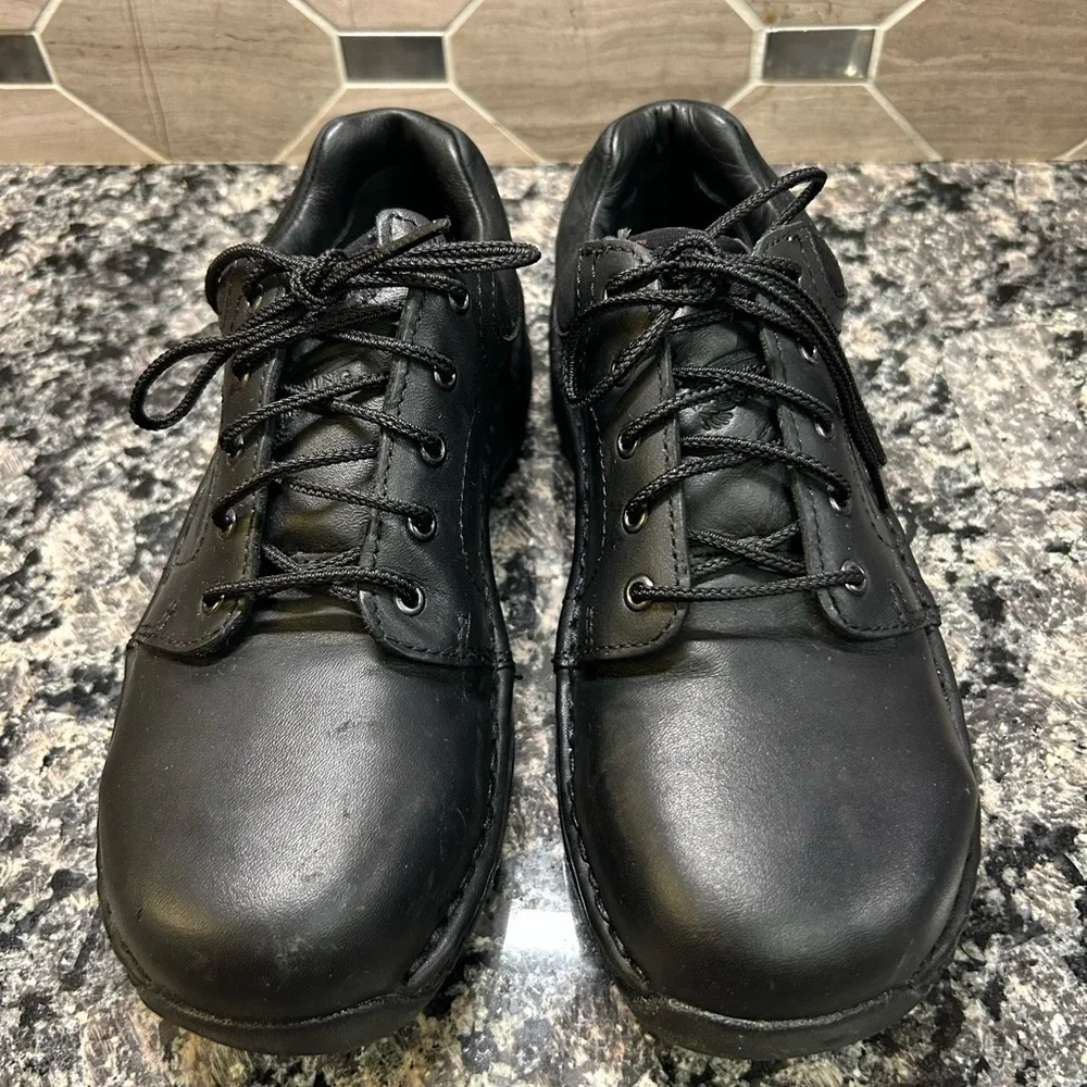 RED WING 2323 Size 5.5 Leather Aluminum Toe Work Oil Resistant Steel Oxford Shoe